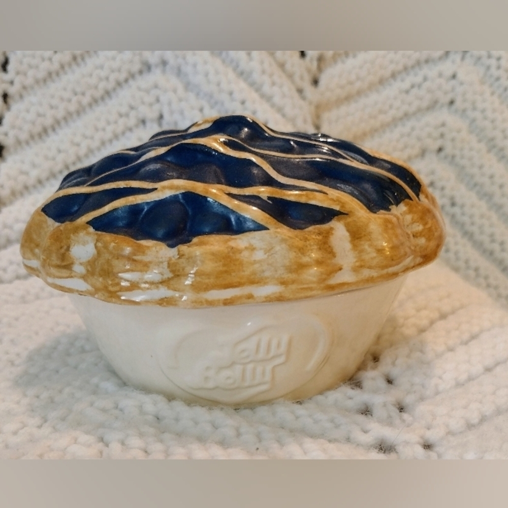 Jelly Belly 2012 Blueberry  Jelly Bean Pie Candy Dish